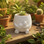 Maceta con Gatito