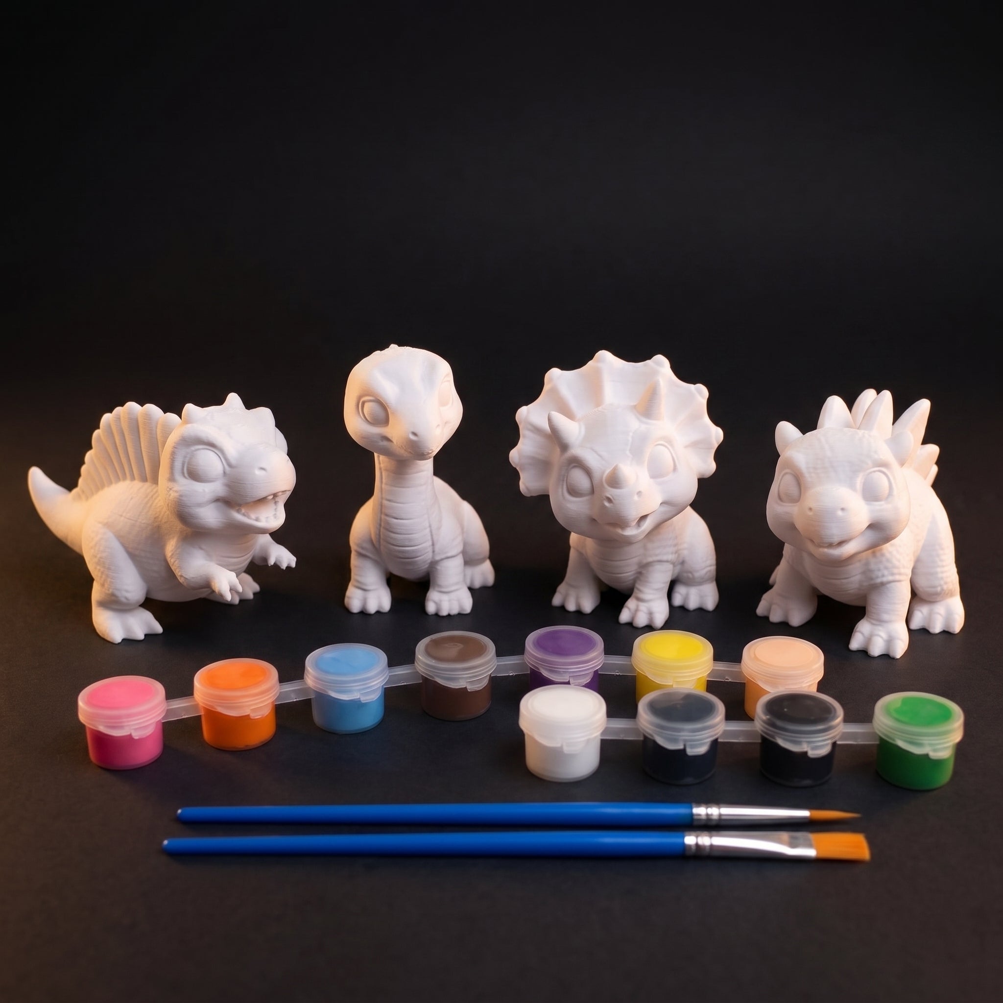 Kit para pintar tu propio dinosaurio  manualidad