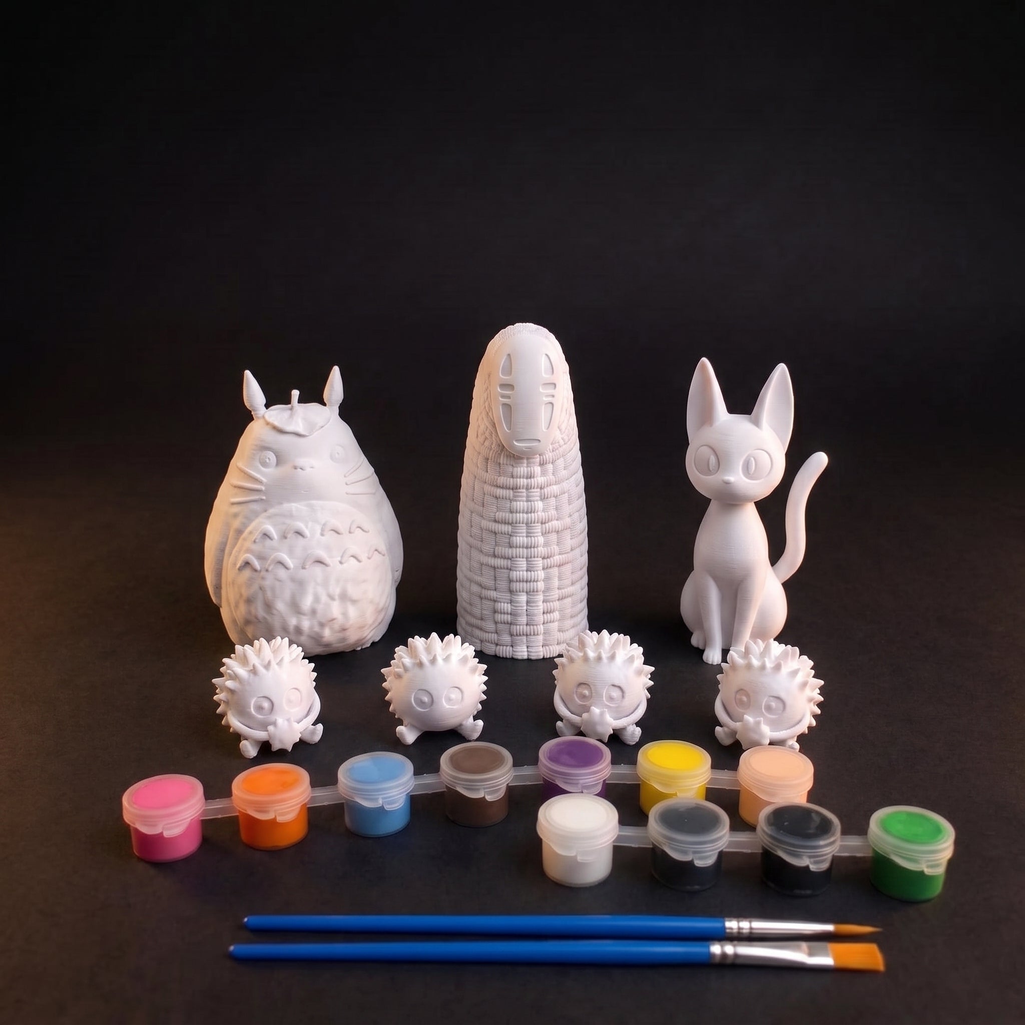Kit para pintar tu propio personaje de animacion