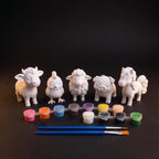 Kit para pintar tu propio animal de granja manualidad