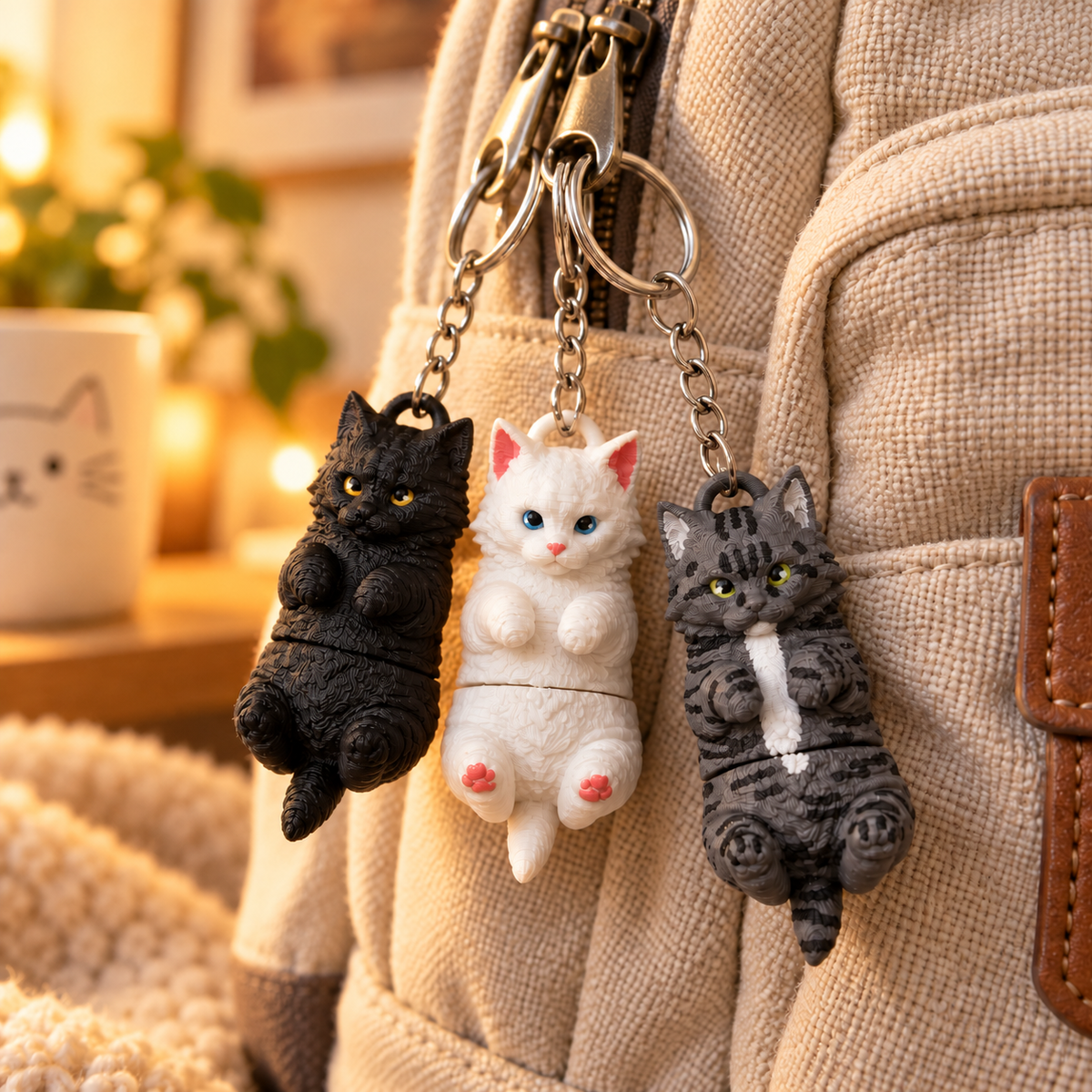 Llaveros de Gatitos