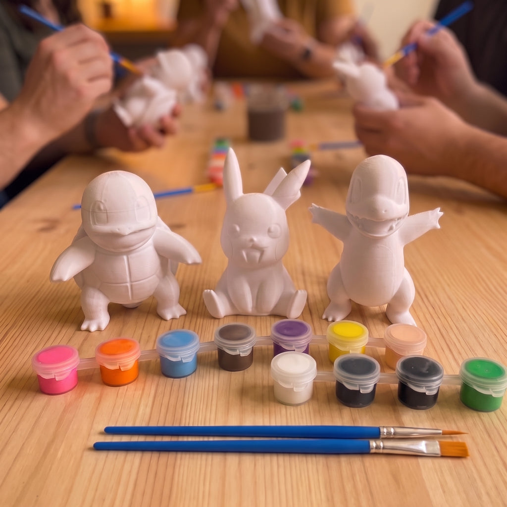 Kit para pintar tu propio monstruo manualidad
